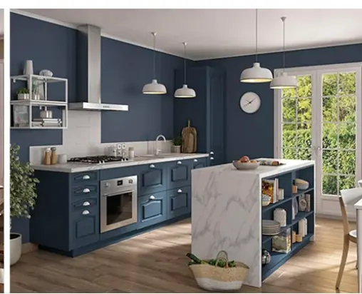 Apres renovation de cuisine locale